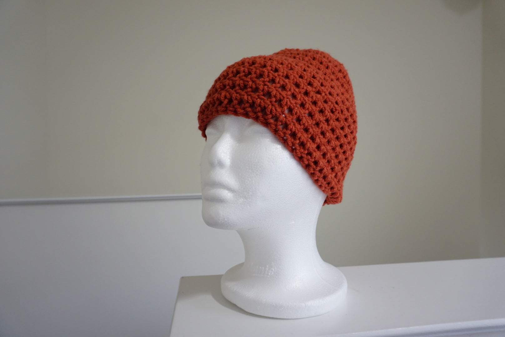 Burnt Orange Beanie Hat
