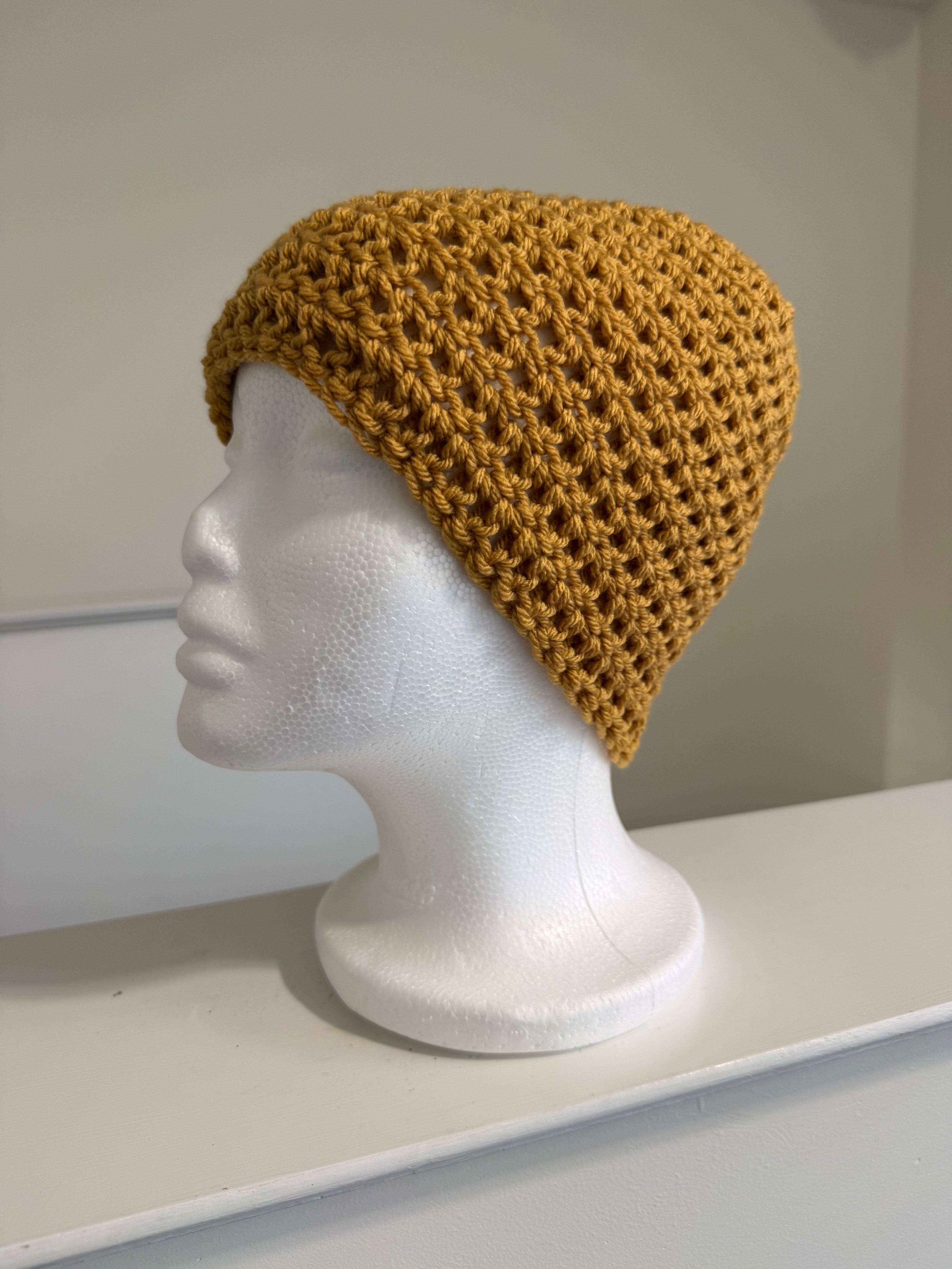 Golden Beanie Hat