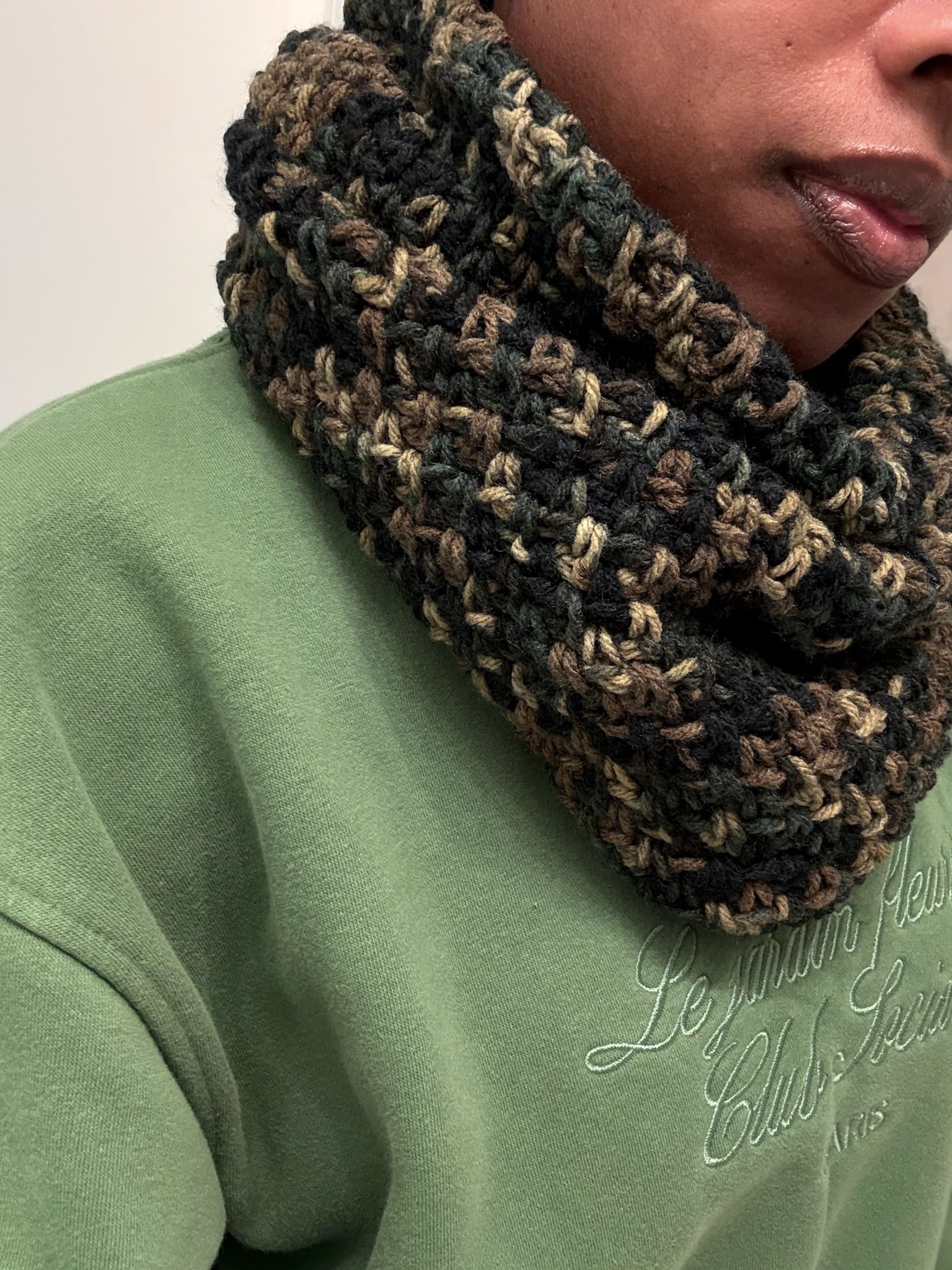 Cozy Camo Cowl